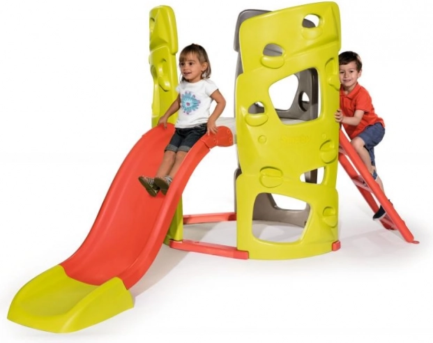 Smoby veľké detské ihrisko – lezecká veža so šmykľavkou 150 cm