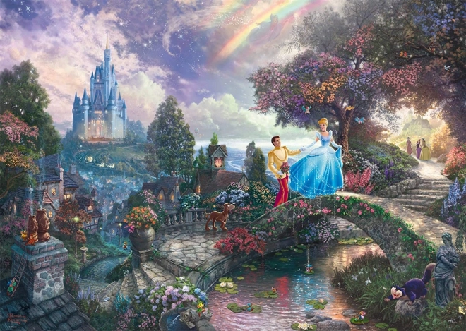 Puzzle Popoluška: Prianie v sne 1000 dielikov