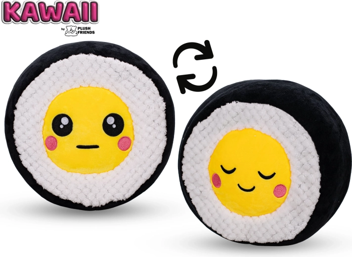 Plyšové sushi vajíčko Plush Friends Kawaii 25 cm - 1 kus