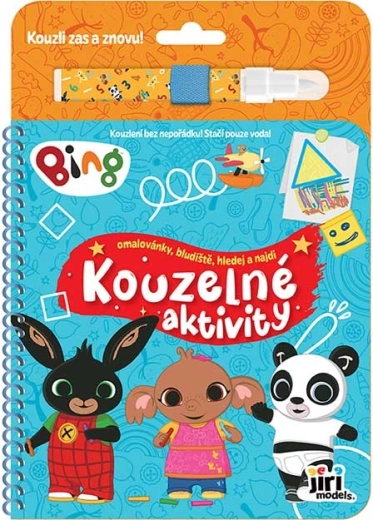 Kúzelné aktivity Bing – vodné maľovanie s perom