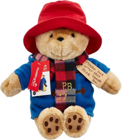 Plyšový medvedík PADDINGTON so šálom – veľký