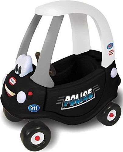Little Tikes hliadkové policajné odrážadlo Cozy – čierne