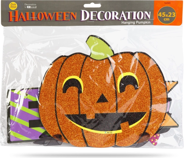Trblietavá tekvica na Halloween
