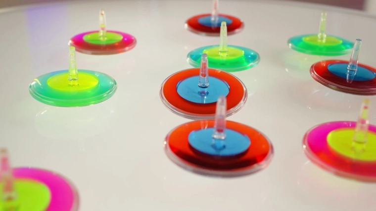 GLUMI LavaStorm magický spinner s lávovým efektom - 1 kus