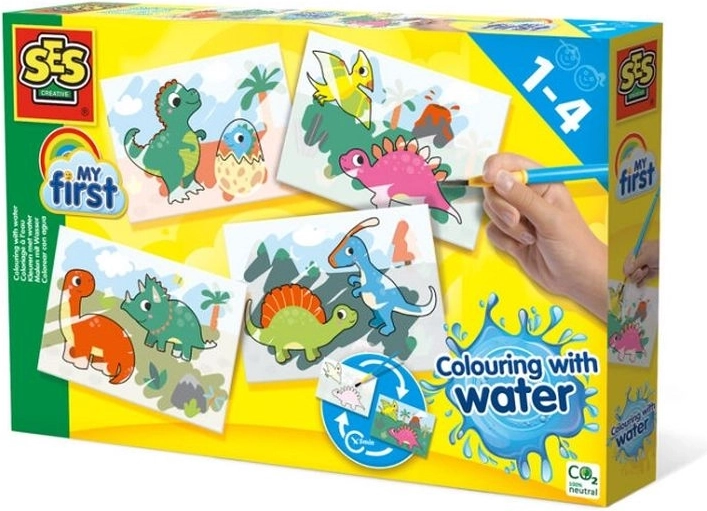 SES Creative My First maľovanie vodou – dinosaury