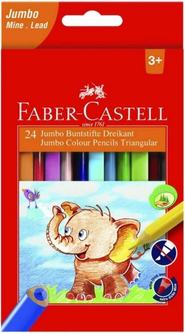 Pastelky Extra Jumbo 12 ks Faber-Castell