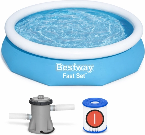 Nafukovací bazén Bestway Fast Set s filtračným čerpadlom 305 × 66 cm