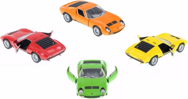 Kovový model Lamborghini Miura P400 SV 1971