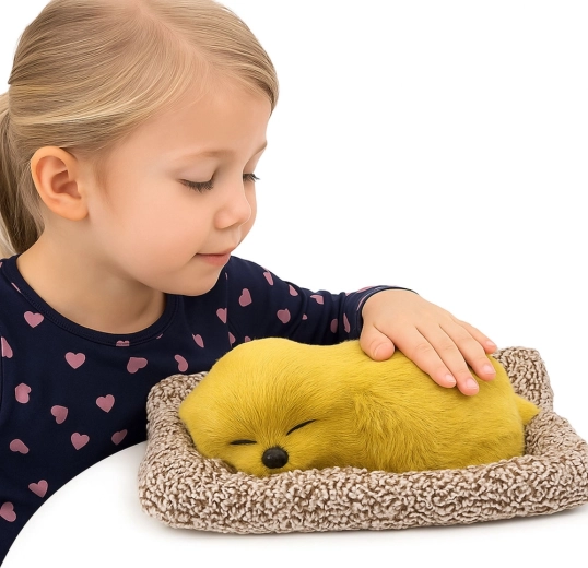 Hebký materiál a upokojujúci dotyk