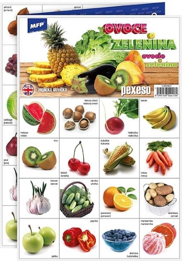 Pexeso – detská pamäťová hra, mix motívov