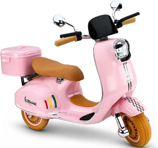 Detská elektrická Vespa ružová