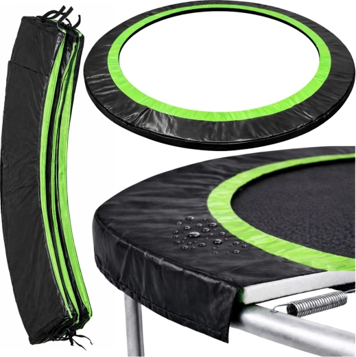 Ochranný kryt pružín na trampolínu Lean 180–183 cm 6 ft čierny