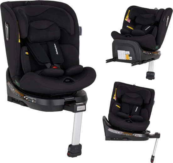 Petite&Mars otočná autosedačka Twistguard Pro i-Size Coal black air 40–150 cm (0–36 kg)