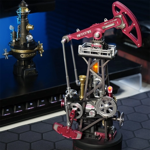 Kovové detaily a stabilný podstavec