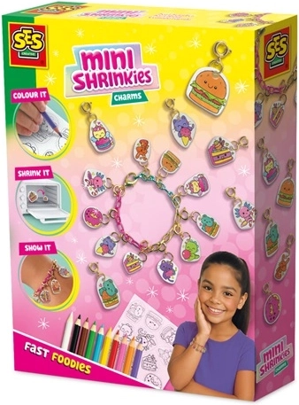 SES MiniShrinkies prívesky Fastfood