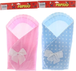 Farebná zavinovačka pre bábiky