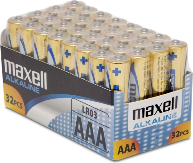 Alkalická batéria AAA LR03 1,5 V - 32 kusov
