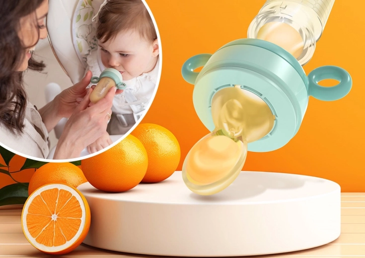 Lyžička pre pyré a kaše 2 v 1