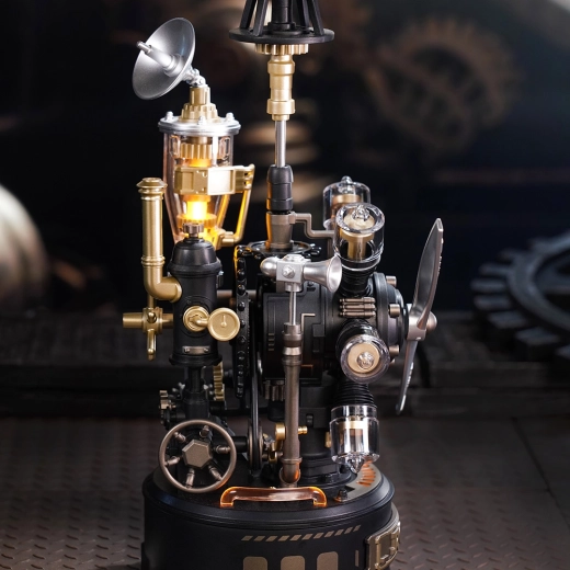 LED osvetlenie a efekt pary