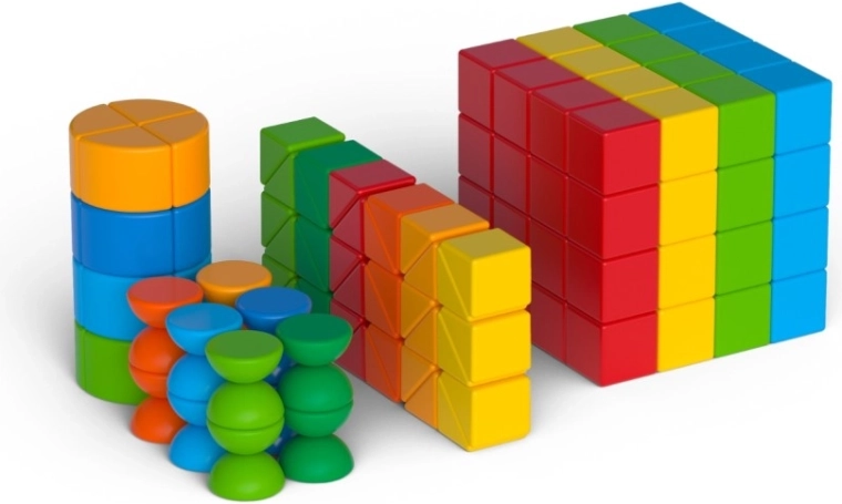 Geomag Magicube Shapes magnetická stavebnica so 164 dielikmi