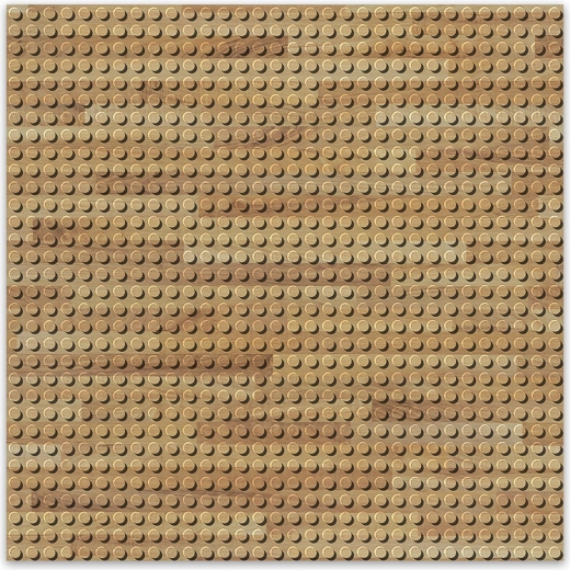 Dizajnová podložka na stavanie - drevo 25,5 x 25,5 cm