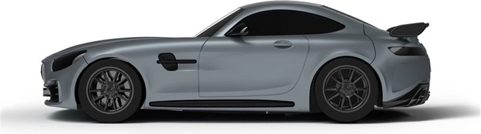 Športový dizajn Mercedes-AMG GT R