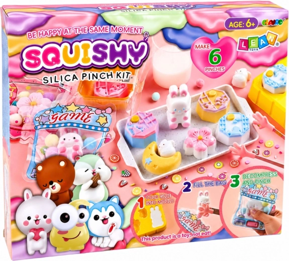 Vyrobte 6 vlastných squishy figúrok
