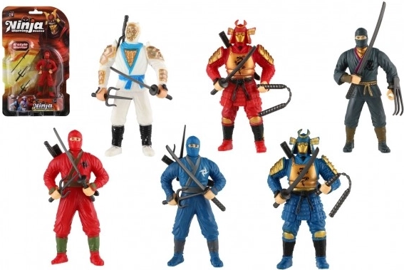 Ninja figúrka s doplnkami 10 cm