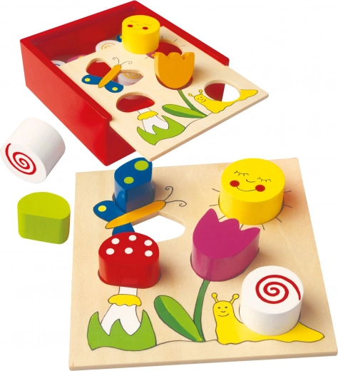 Bino moje prvé puzzle Bella Florina