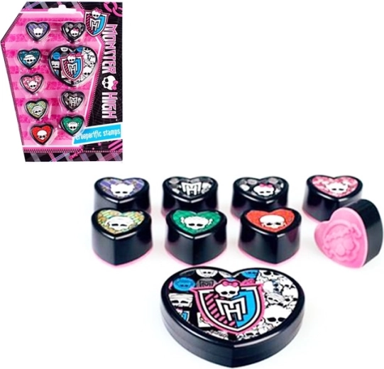 Sada pečiatok Monster High