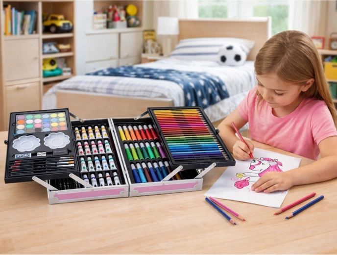 Prenosný kufrík na tvorenie kdekoľvek