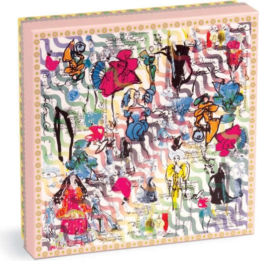 Galison obojstranné puzzle Ipanema Girls 500 dielikov