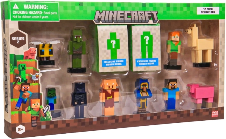 Minecraft pečiatky deluxe box séria 2