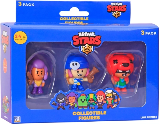 Figúrky Brawl Stars 3 Balenie - Séria 1