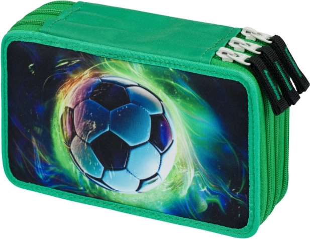 Školský peračník trojposchodový Futbalová Lopta