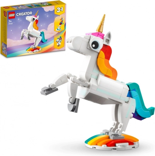 Lego Creator 3 v 1 magický jednorožec