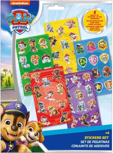 Nálepky PAW PATROL – sada 92 ks