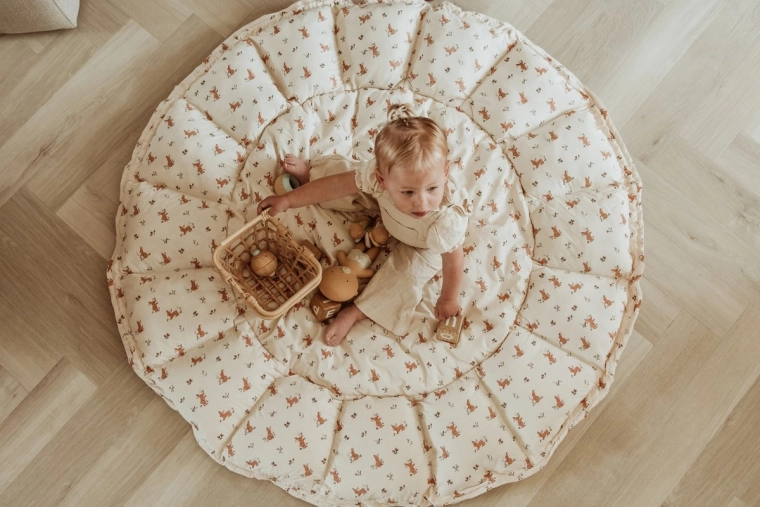 Veľký priemer 130 cm na hranie aj odpočinok