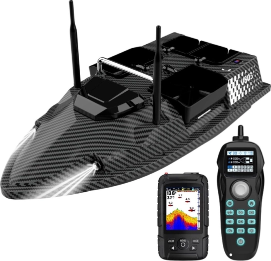 Flytec V803 Pro zavážacia loďka s GPS a sonarom 5200 mAh