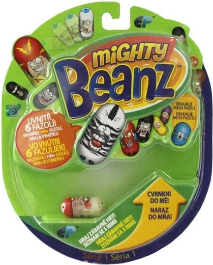 Mighty Beanz fazuľky sada 6 ks
