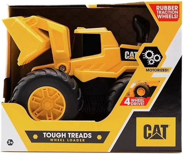 Terénny bager CAT 4x4 so svetlami a ovládacou pákou 19 cm