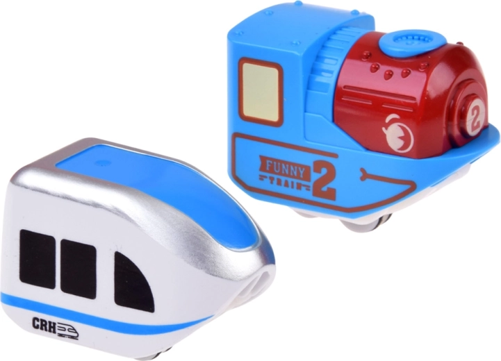 2 vláčiky na akumulátor s nabíjaním cez USB