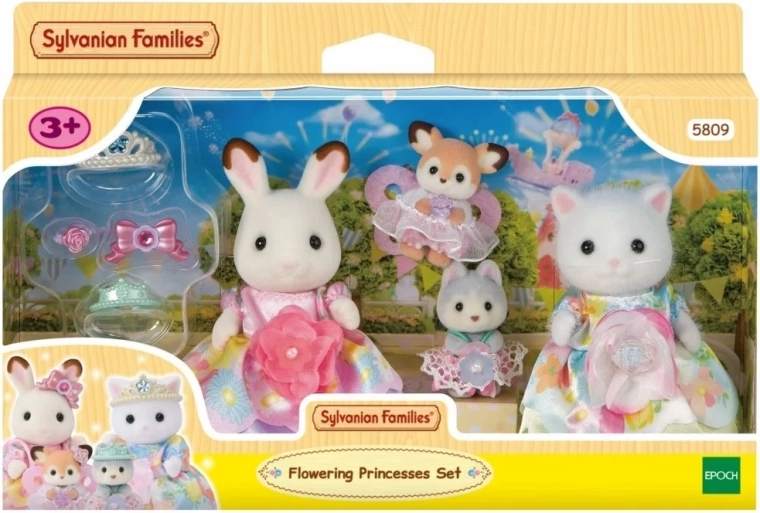 Sylvanian Families Kvetinové princezné – sada 4 figúrok