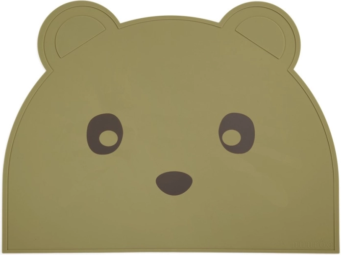 NuuRoo Ester silikónové prestieranie olive green