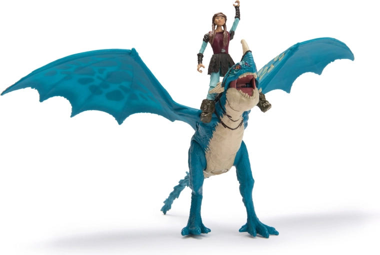 Jazdkyňa v sedle – pripravené na let