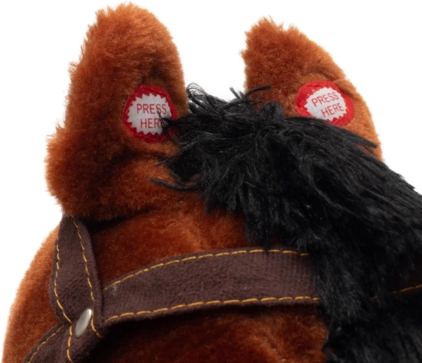 Interaktívne ušká so zvukmi a melódiou