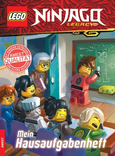 LEGO NINJAGO – môj školský úlohníček (v nemčine) - 1 kus