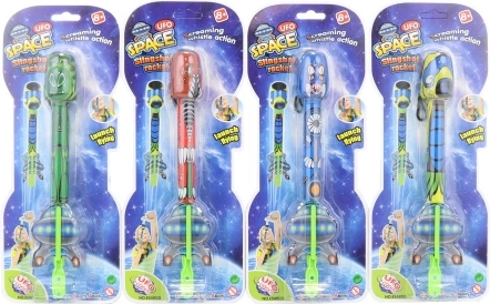 Vystreľovacia raketa 25 cm pre deti