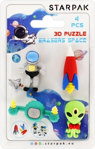 Gumy vesmír – kreatívne 3D puzzle pre deti