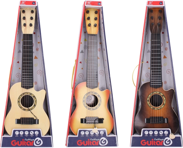 Detská gitara 55 cm s brnkadlom - 1 kus